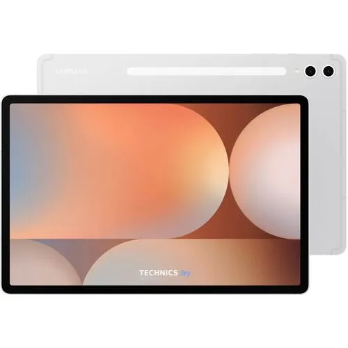 Samsung Galaxy Tab S10+: элегантность и мощь в серебристом корпусе.