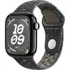 Умные часы Apple Watch Nike Series 10 42 мм (алюминиевый корпус, черный/полуночный, спортивный силиконовый ремешок S/M)