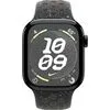 Умные часы Apple Watch Nike Series 10 42 мм (алюминиевый корпус, черный/полуночный, спортивный силиконовый ремешок S/M)