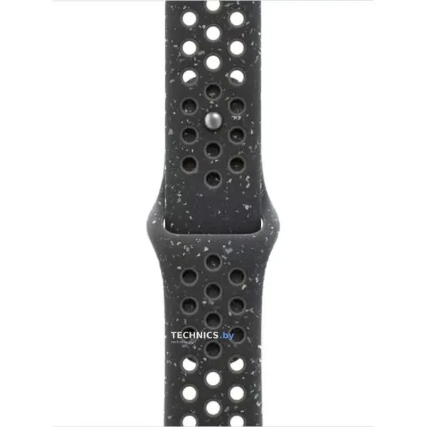 Умные часы Apple Watch Nike Series 10 42 мм (алюминиевый корпус, черный/полуночный, спортивный силиконовый ремешок S/M)