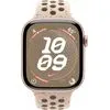 Умные часы Apple Watch Nike Series 10 46 мм (алюминиевый корпус, розовое золото/камень пустыни, спортивный силиконовый ремешок M/L)