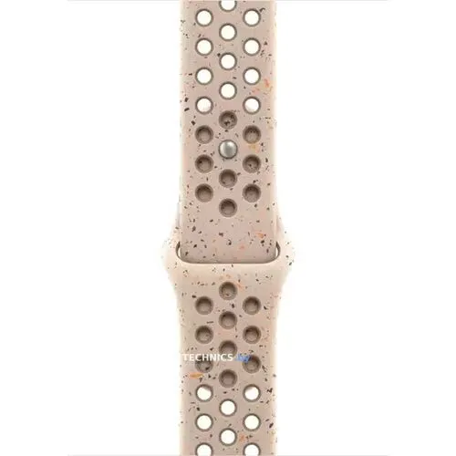 Умные часы Apple Watch Nike Series 10 46 мм (алюминиевый корпус, розовое золото/камень пустыни, спортивный силиконовый ремешок M/L)