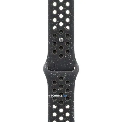 Умные часы Apple Watch Nike Series 9 41 мм (алюминиевый корпус, полуночный/полуночный, спортивный силиконовый ремешок S/M)