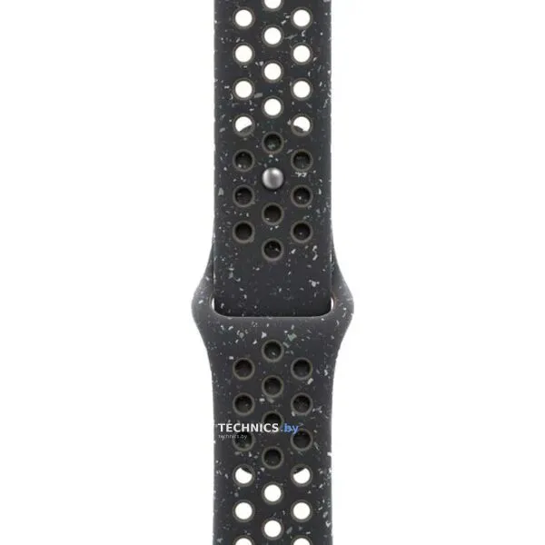 Умные часы Apple Watch Nike Series 9 41 мм (алюминиевый корпус, полуночный/полуночный, спортивный силиконовый ремешок S/M)