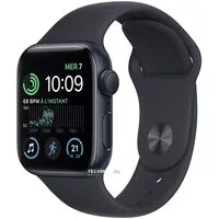 Умные часы Apple Watch SE 2 40 мм (алюминиевый корпус, полуночный/полуночный, спортивный силиконовый ремешок)