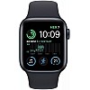 Умные часы Apple Watch SE 2 LTE 44 мм (алюминиевый корпус, темно-серый/темно-серый, силиконовый ремешок)