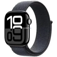Умные часы Apple Watch Series 10 42 мм (алюминиевый корпус, черный/темно-серый, нейлоновый ремешок)