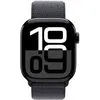 Умные часы Apple Watch Series 10 42 мм (алюминиевый корпус, черный/темно-серый, нейлоновый ремешок)