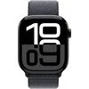 Умные часы Apple Watch Series 10 46 мм (алюминиевый корпус, черный/темно-серый, нейлоновый ремешок)
