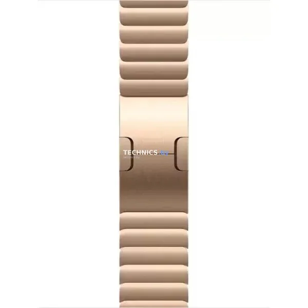 Умные часы Apple Watch Series 10 LTE 42 мм (титановый корпус, золотистый/золотистый, стальной ремешок)