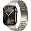 Умные часы Apple Watch Series 10 LTE 46 мм (титановый корпус, черный/натуральный, стальной ремешок)