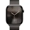 Умные часы Apple Watch Series 10 LTE 46 мм (титановый корпус, черный/сланец, миланская петля M/L)