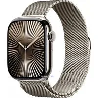 Умные часы Apple Watch Series 10 LTE 46 мм (титановый корпус, титановый/титановый, миланская петля)