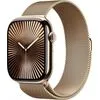 Умные часы Apple Watch Series 10 LTE 46 мм (титановый корпус, золотистый/золотистый, миланская петля)