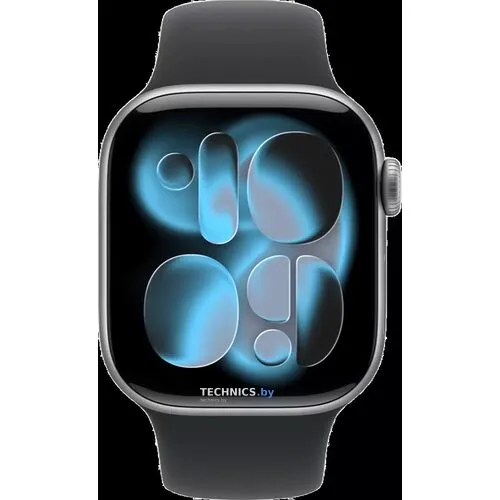 Apple Watch Series 11 42 мм (Космический Серый/Черный) MEQU4