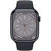 Умные часы Apple Watch Series 8 45 мм (алюминиевый корпус, полуночный/полуночный, спортивный силиконовый ремешок)