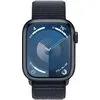 Умные часы Apple Watch Series 9 41 мм (алюминиевый корпус, полуночный/полуночный, нейлоновый ремешок)