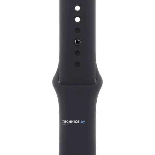 Умные часы Apple Watch Series 9 41 мм (алюминиевый корпус, полуночный/полуночный, спортивный силиконовый ремешок M/L)
