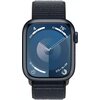 Умные часы Apple Watch Series 9 45 мм (алюминиевый корпус, полуночный/полуночный, нейлоновый ремешок)
