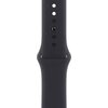 Умные часы Apple Watch Series 9 LTE 41 мм (алюминиевый корпус, полуночный/полуночный, спортивный силиконовый ремешок S/M)