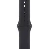 Умные часы Apple Watch Series 9 LTE 41 мм (алюминиевый корпус, полуночный/полуночный, спортивный силиконовый ремешок S/M)