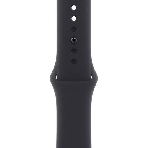 Умные часы Apple Watch Series 9 LTE 41 мм (алюминиевый корпус, полуночный/полуночный, спортивный силиконовый ремешок S/M)