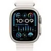 Умные часы Apple Watch Ultra 2 LTE 49 мм (титановый корпус, титановый/белый, ремешок из эластомера)