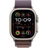 Умные часы Apple Watch Ultra 2 LTE 49 мм (титановый корпус, титановый/индиго, текстильный ремешок размера L)