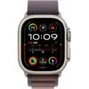 Умные часы Apple Watch Ultra 2 LTE 49 мм (титановый корпус, титановый/индиго, текстильный ремешок размера S)