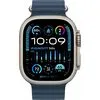 Умные часы Apple Watch Ultra 2 LTE 49 мм (титановый корпус, титановый/синий, ремешок из эластомера)