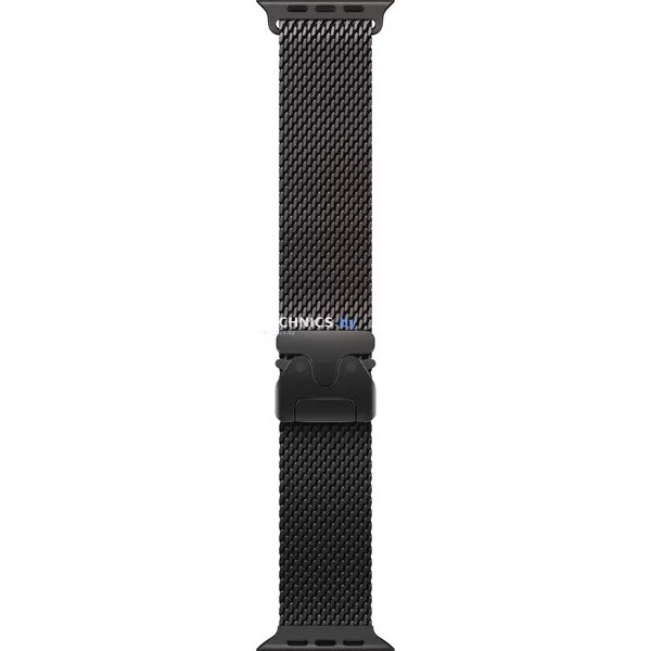 Умные часы Apple Watch Ultra 3 LTE 49 мм (титановый корпус, черный/черный, миланская петля M)