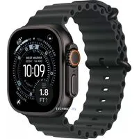 Умные часы Apple Watch Ultra 3 LTE 49 мм (титановый корпус, черный/черный, ремешок из эластомера)