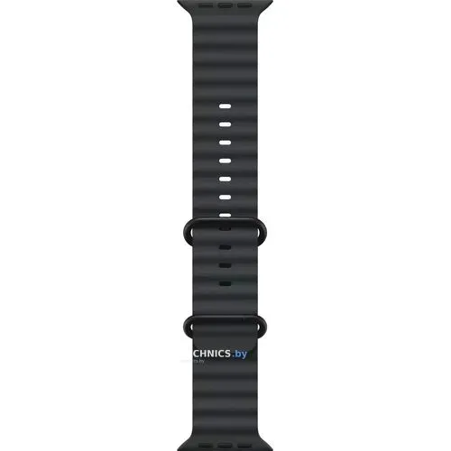 Умные часы Apple Watch Ultra 3 LTE 49 мм (титановый корпус, черный/черный, ремешок из эластомера)
