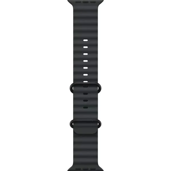 Умные часы Apple Watch Ultra 3 LTE 49 мм (титановый корпус, черный/черный, ремешок из эластомера)