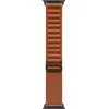Умные часы Apple Watch Ultra 3 LTE 49 мм (титановый корпус, черный/терракота, текстильный ремешок размера L)