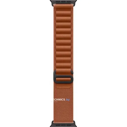 Умные часы Apple Watch Ultra 3 LTE 49 мм (титановый корпус, черный/терракота, текстильный ремешок размера L)
