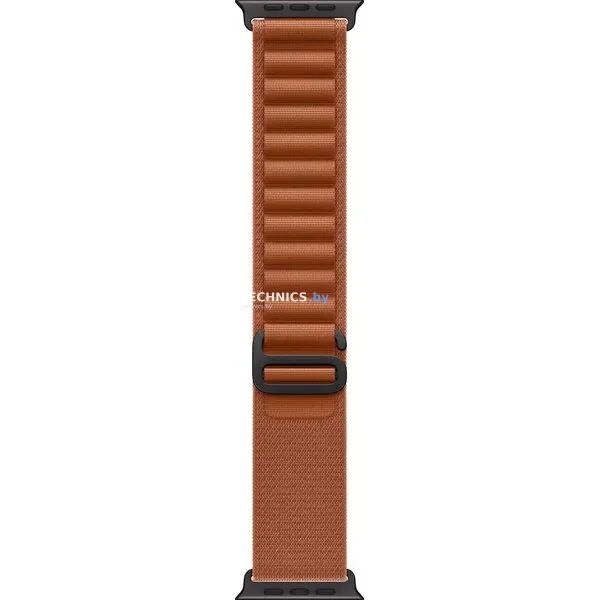 Умные часы Apple Watch Ultra 3 LTE 49 мм (титановый корпус, черный/терракота, текстильный ремешок размера M)