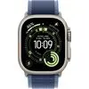 Умные часы Apple Watch Ultra 3 LTE 49 мм (титановый корпус, природный/синий, нейлоновый ремешок размера S/M)