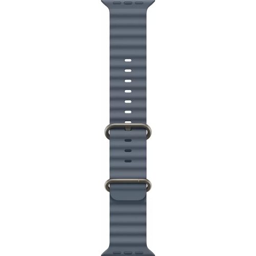 Умные часы Apple Watch Ultra 3 LTE 49 мм (титановый корпус, природный/синий, ремешок из эластомера)