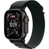 Умные часы Apple Watch Ultra 3 LTE 49 мм (титановый корпус, титановый/черный, текстильный ремешок размера M)