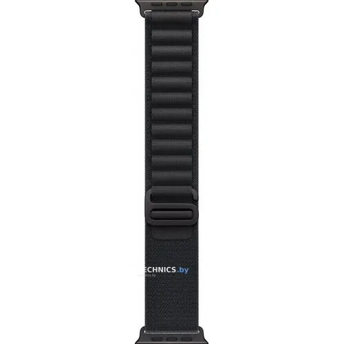 Умные часы Apple Watch Ultra 3 LTE 49 мм (титановый корпус, титановый/черный, текстильный ремешок размера M)