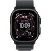 Умные часы Apple Watch Ultra 3 LTE 49 мм (титановый корпус, титановый/черный, текстильный ремешок размера S)