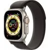 Умные часы Apple Watch Ultra LTE 49 мм (титановый корпус, титановый/черно-серый, нейлоновый ремешок размера M/L)