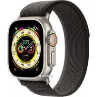 Умные часы Apple Watch Ultra LTE 49 мм (титановый корпус, титановый/черно-серый, нейлоновый ремешок размера S/M)