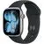 Умные часы Apple Watch Series 11 42 мм (алюминиевый корпус, космический серый/черный, спортивный силиконовый ремешок M/L) 