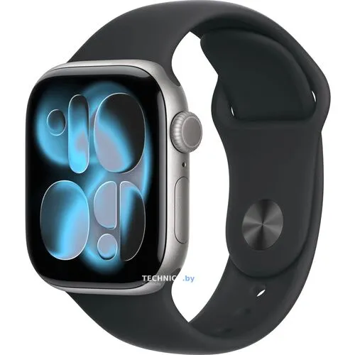 Apple Watch Series 11 46 мм (Космический Серый/Черный( (M/L) MEV44