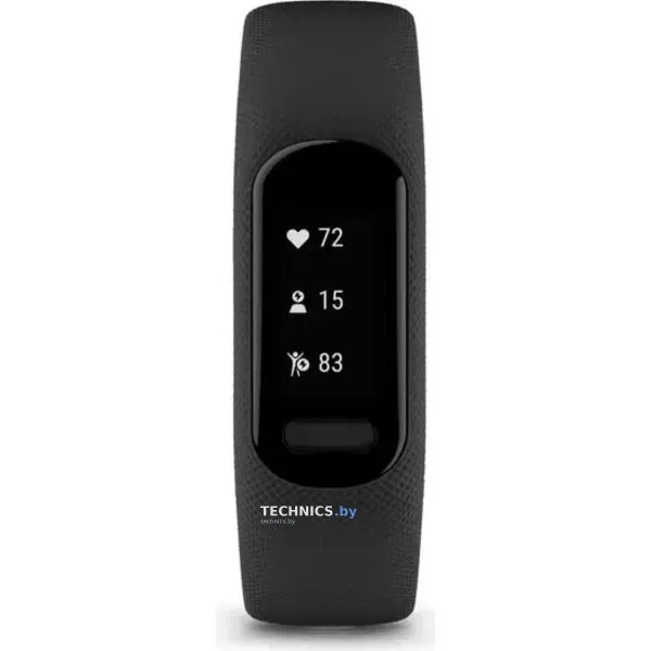 Фитнес-браслет Garmin Vivosmart 5 S/M (черный)