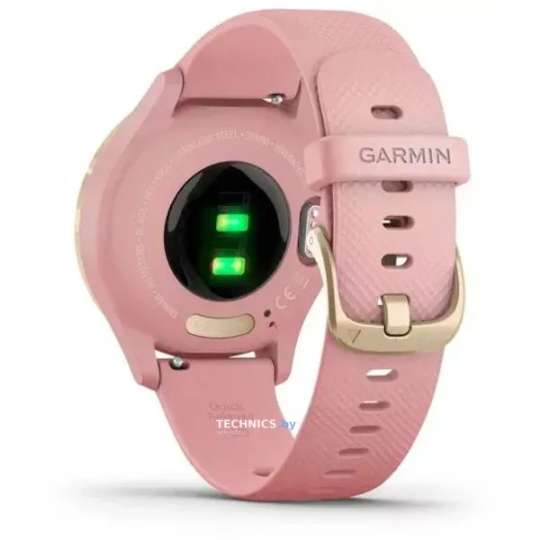 Гибридные умные часы Garmin Vivomove 3S Light Gold/Dust Rose