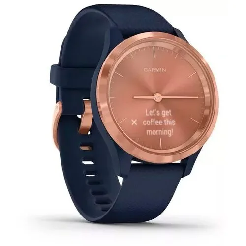 Гибридные умные часы Garmin Vivomove 3S Rose Gold/Navy