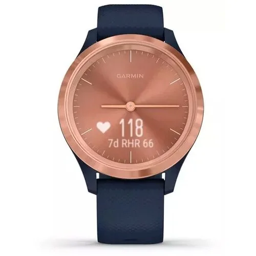Гибридные умные часы Garmin Vivomove 3S Rose Gold/Navy